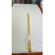 Відріз 1,0 м. Кулір щільний БІЛИЙ, Компакт Пеньє, 100% бавовна (потребує прання)
