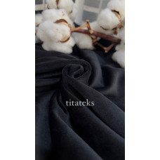 Велюр Спорт (плюш) ЧОРНИЙ, 260 г/м2
