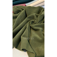 ФЛІС (Полар) ОЛИВА, Туреччина, 100% поліестер (280 г/м2), Ширина 185 см. Pantone 18-0529 TPG
