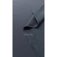 Якісний ТЕМНО-СІРИЙ Софтшелл 350 г/м2, Ширина 150 см.