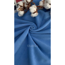 ФЛІС (Полар), БЛАКИТНИЙ, Туреччина, 100% поліестер (280 г/м2), Pantone 16-4132 TPG